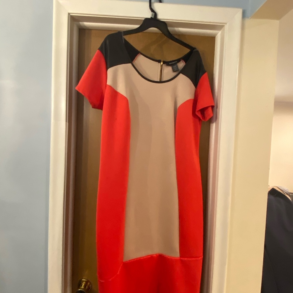Multi color block dress